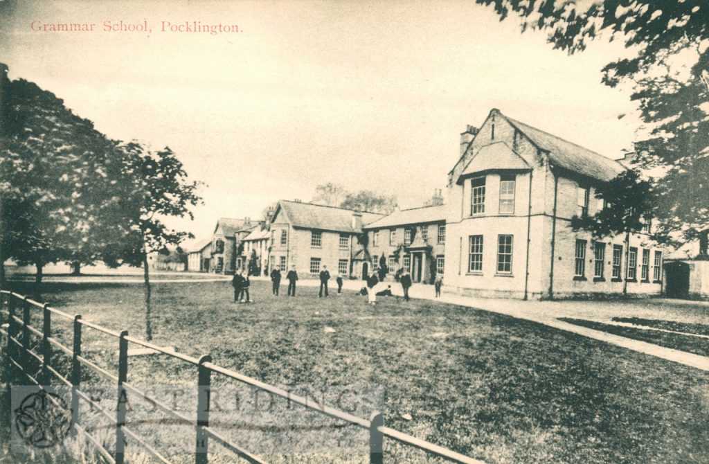 Pocklington School, Pocklington 1900