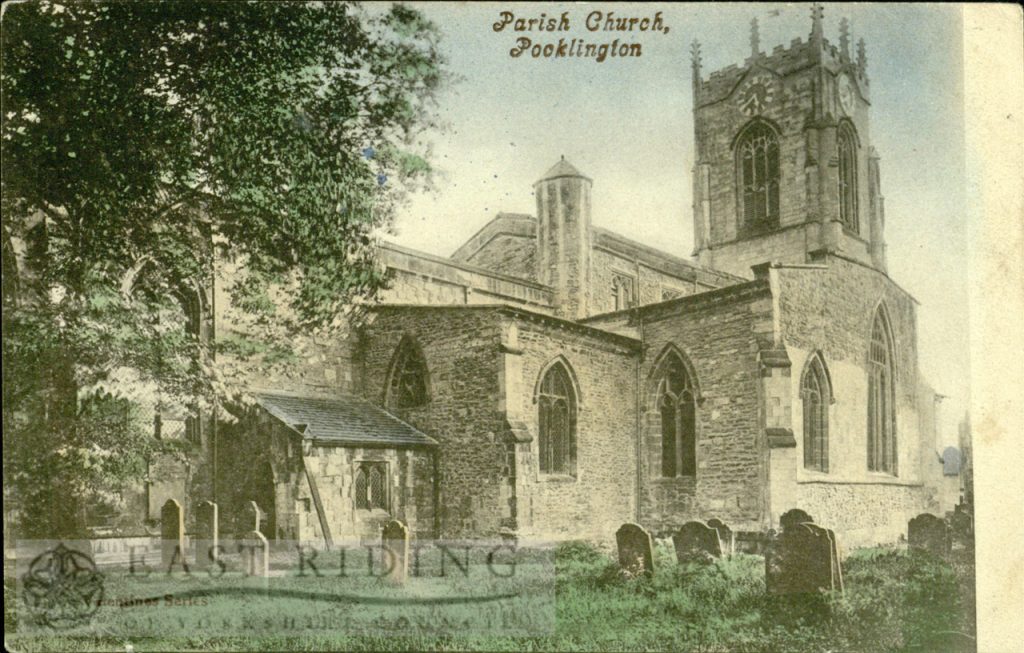 All Saints Church from north east, Pocklington 1900
