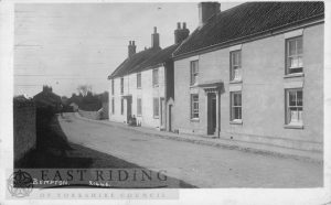 Village street, Bempton 1915