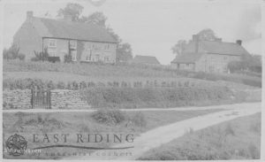 village, Settrington  1914