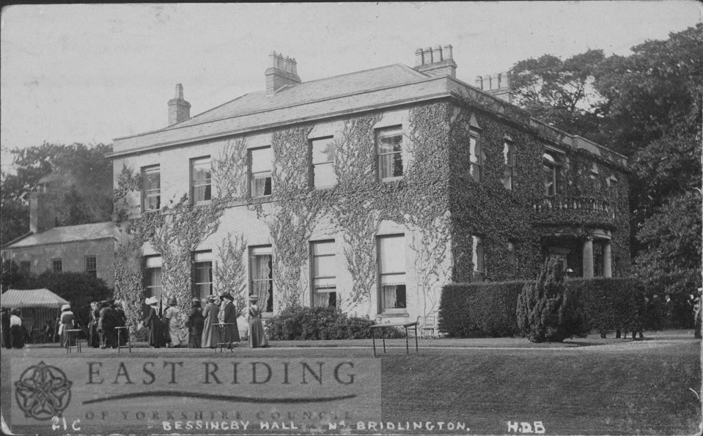 Bessingby Hall, Bessingby 1900
