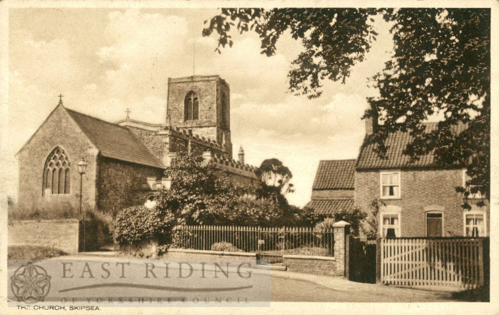 All Saints Church from north east, Skipsea 1935