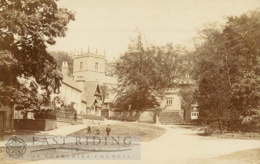 Church Hill from south west, South Cave  1900