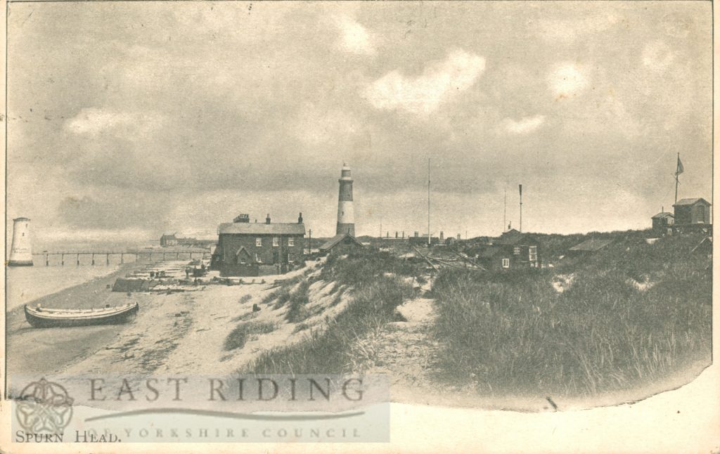 Spurn Head and Lighthouse, Spurn  1904