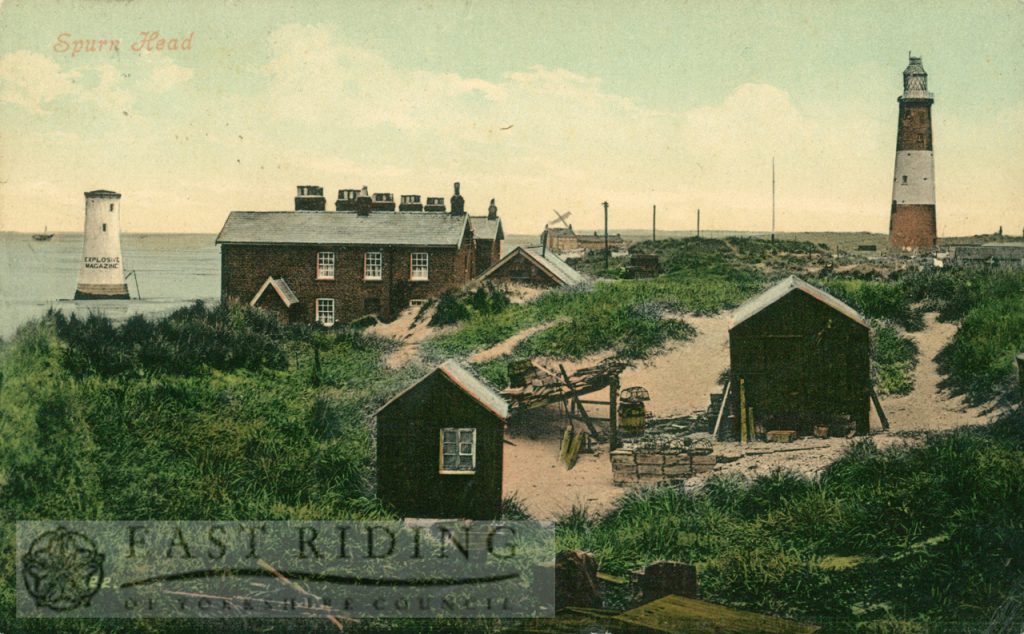 Spurn Head and Lighthouse, Spurn  1907