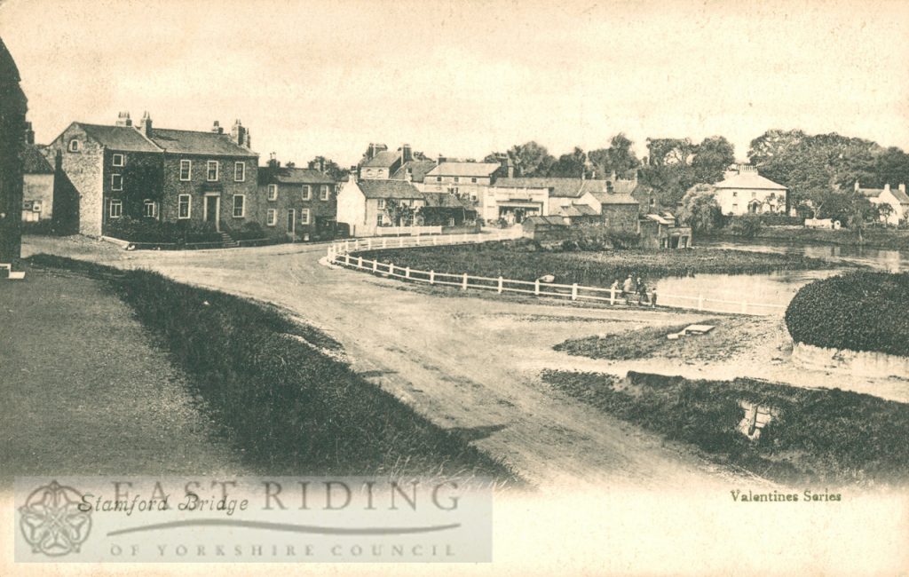village centre from south east, Stamford Bridge  1900