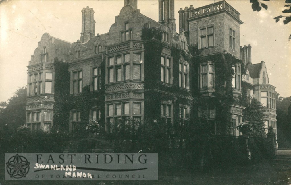 Swanland Manor, Swanland 1913