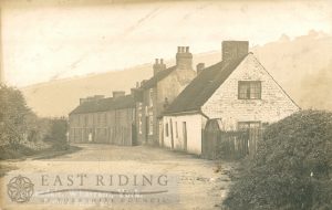 village street, Thixendale c.1900s
