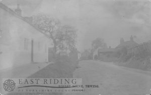 street scene, Thwing  1900