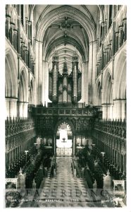 Beverley Minster interior, choir and nave, Beverley c.1900s
