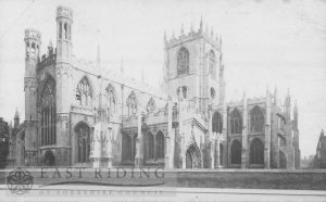 St Mary’s Church from south west, Beverley 1900s
