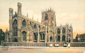 St Mary’s Church from south west, Beverley 1910