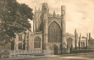 St Mary’s Church, west front, Beverley 1915