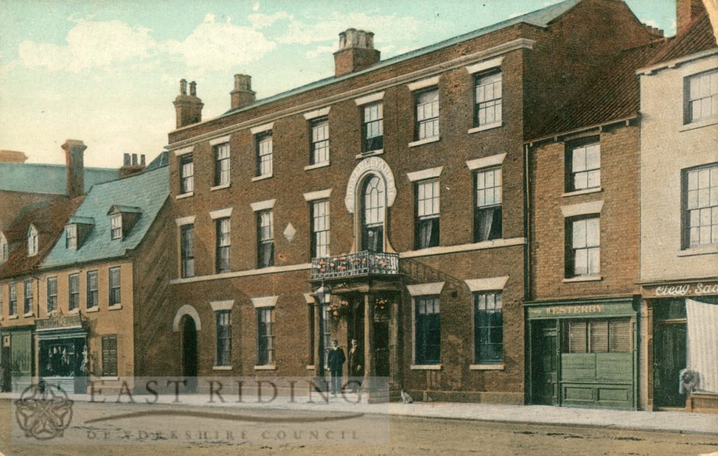 Beverley Arms Hotel, with part of North Bar Within 1900s