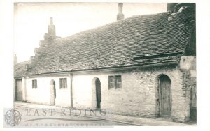 Fox’s Hospital, Minster Moorgate from south east, Beverley 1900