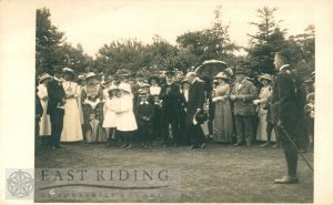 Garden party at Beverley Minster, Beverley 1900