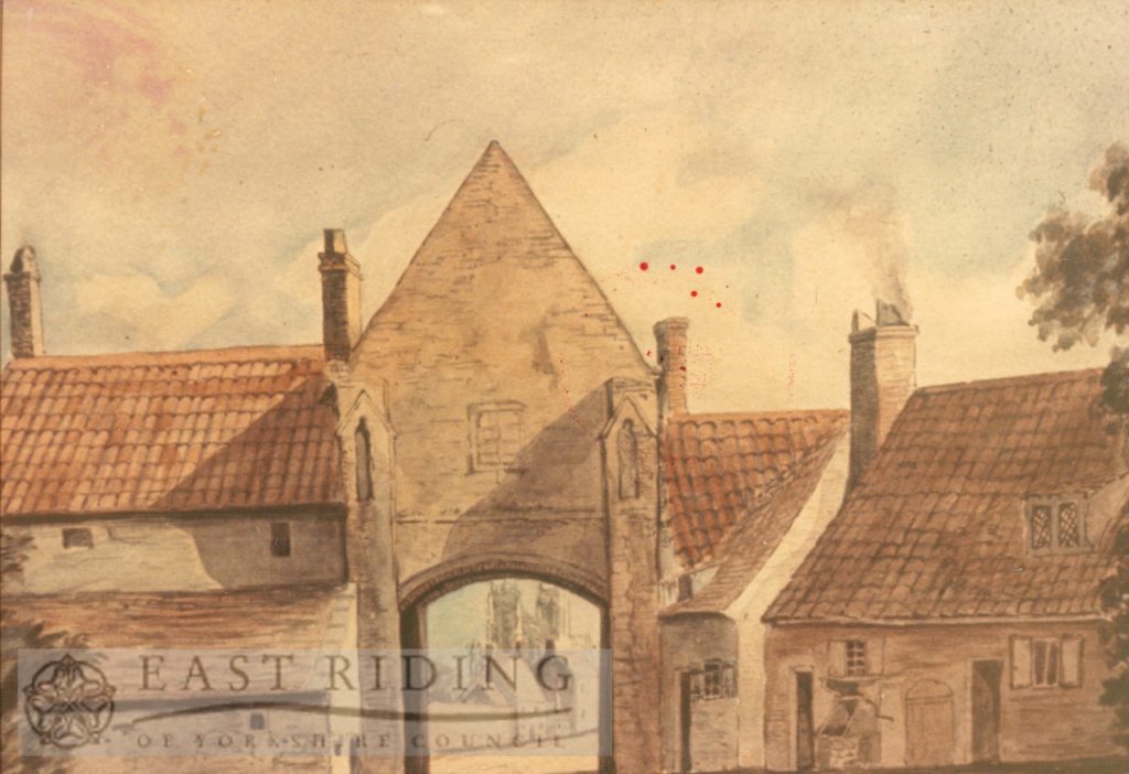 Keldgate Bar from west, Beverley 1808