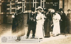 Public Library opening, Beverley, 8th August, 1906
