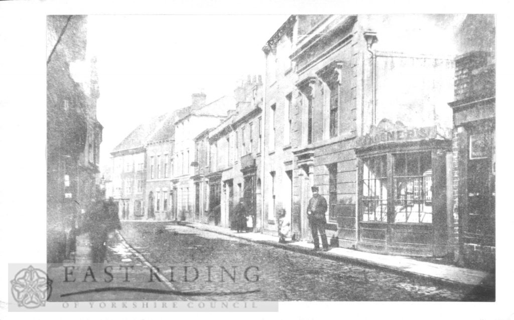 Butcher Row from south east, Beverley 1880