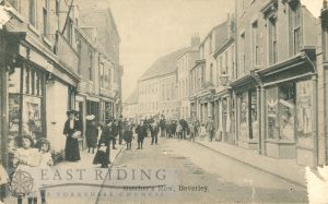 Butcher Row from south east, Beverley 1900s