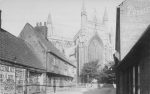 Flemingate, west end and Minster east end, Beverley 1900s