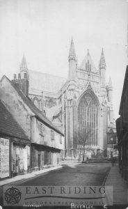Flemingate, west end and Minster east end, Beverley 1900s