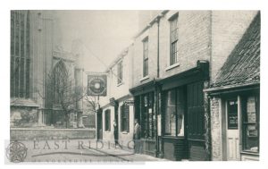Flemingate corner and west end from south west, Beverley 1900s