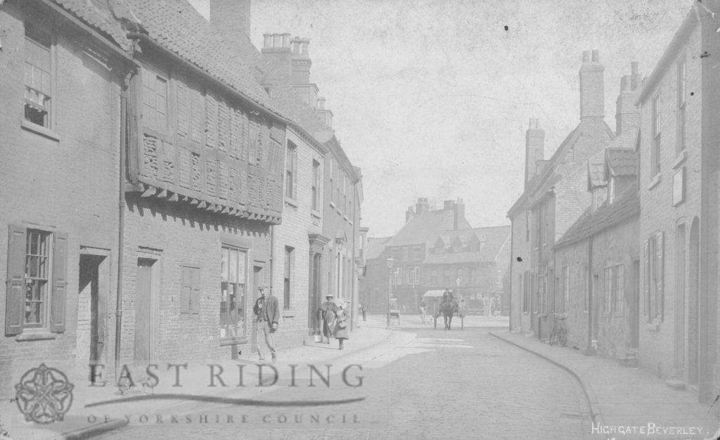 Highgate, north end from south east, Beverley 1900s