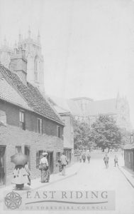 Keldgate, east end from south east, Beverley 1900s