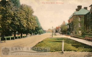 New Walk from south, Beverley 1918