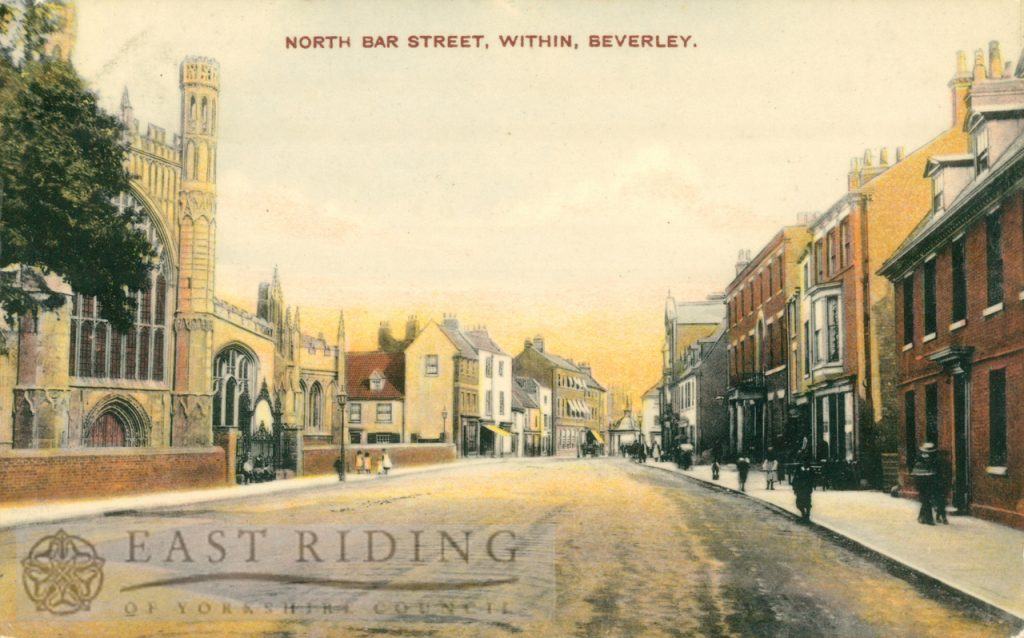 North Bar Within from north west, Beverley 1907
