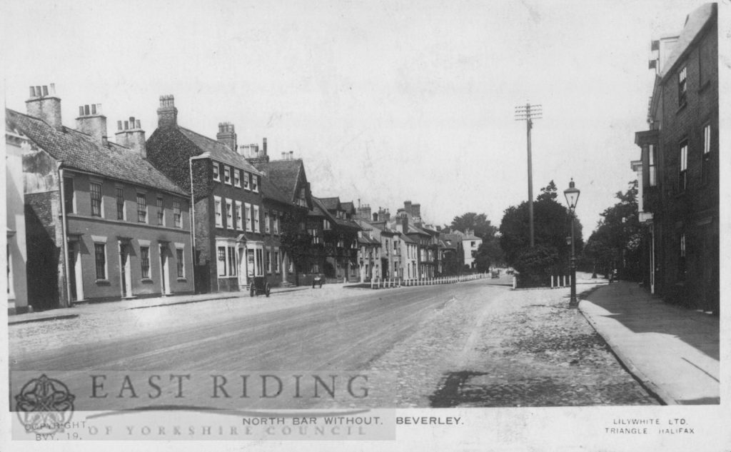 North Bar Without, south west end from west, Beverley 1900