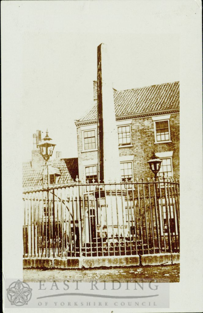 Wednesday Market, Obelisk, Beverley 1880