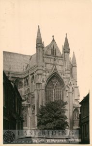 Beverley Minster, east end from south east, Beverley 1910
