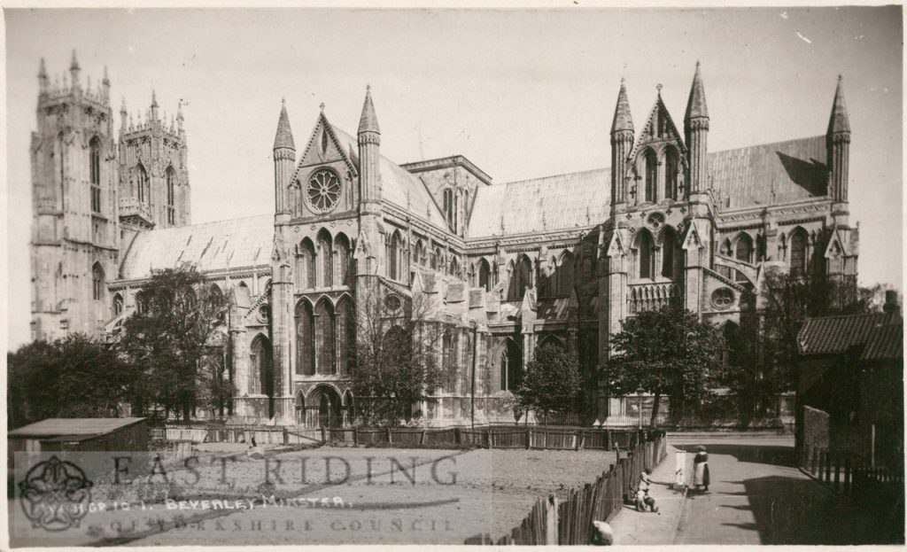 Beverley Minster from south east, Beverley 1926