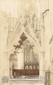 Beverley Minster interior, Percy Tomb from north west, Beverley 1900s