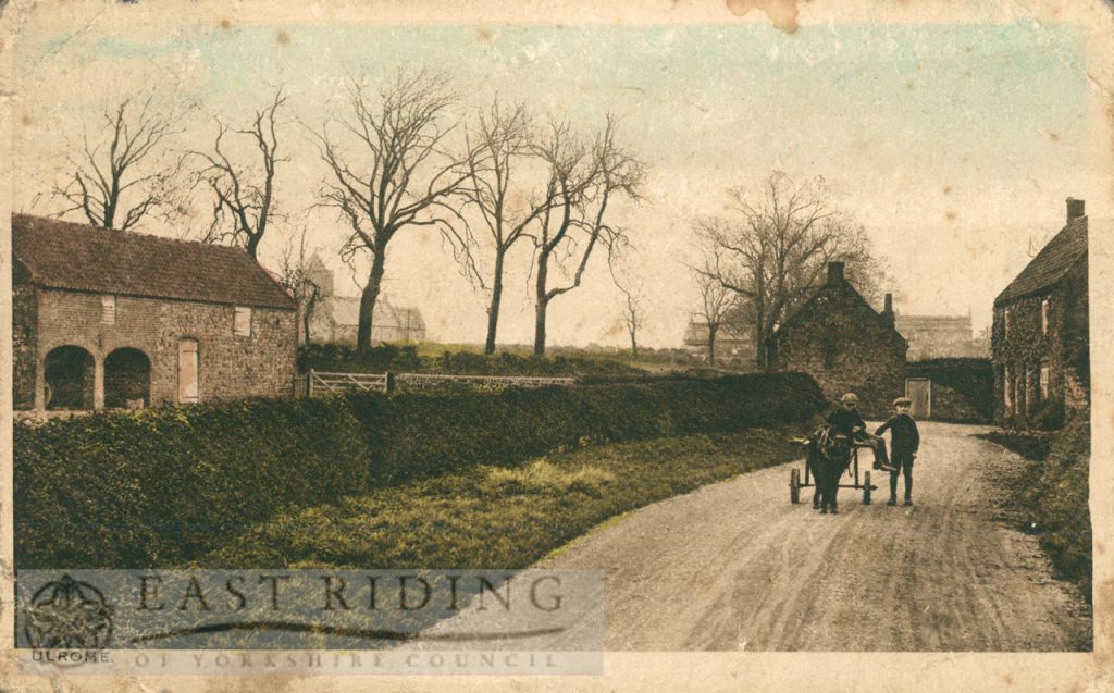 village street, Ulrome 1925