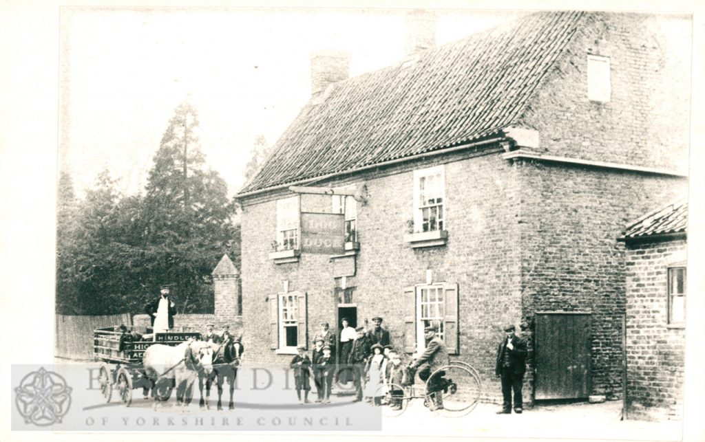 Dog and Duck Inn, Walkington  1900