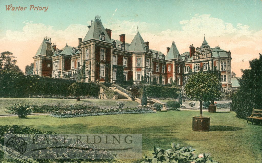 Warter Priory, Warter 1910