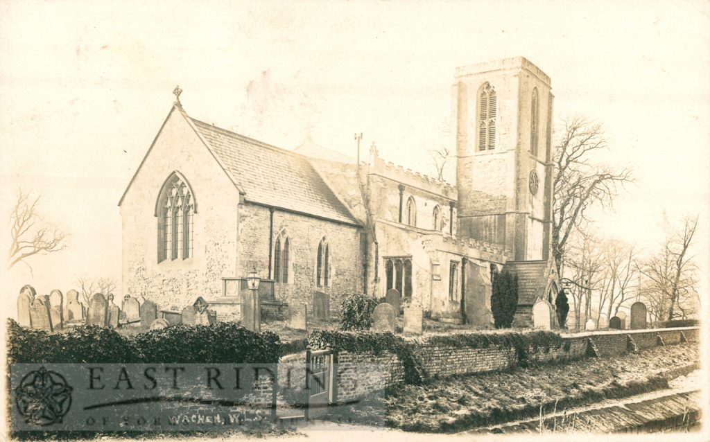 St Peter’s Church from north east, Wawne 1907