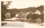 Cowgate and mill pond from west, Welton 1912