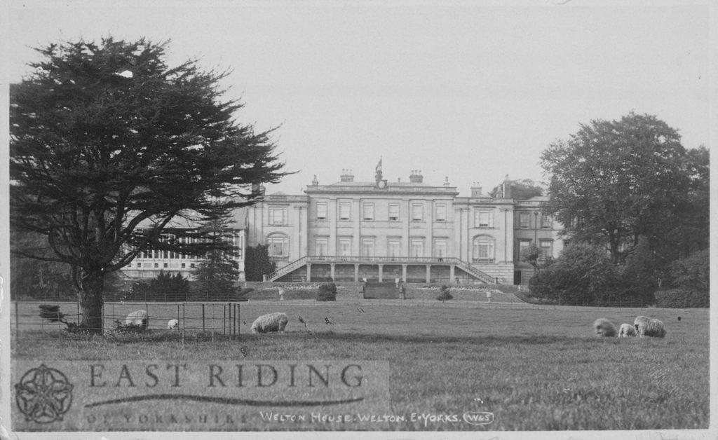 Welton House from south west, Welton 1900