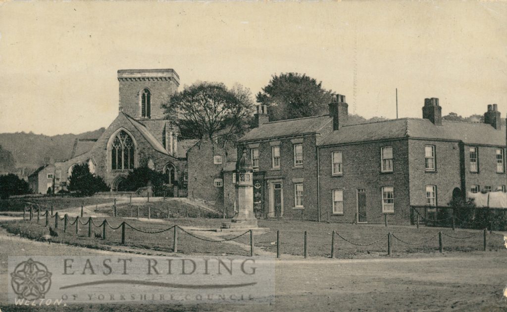 Green and St Helen’s Church from south west, Welton 1905