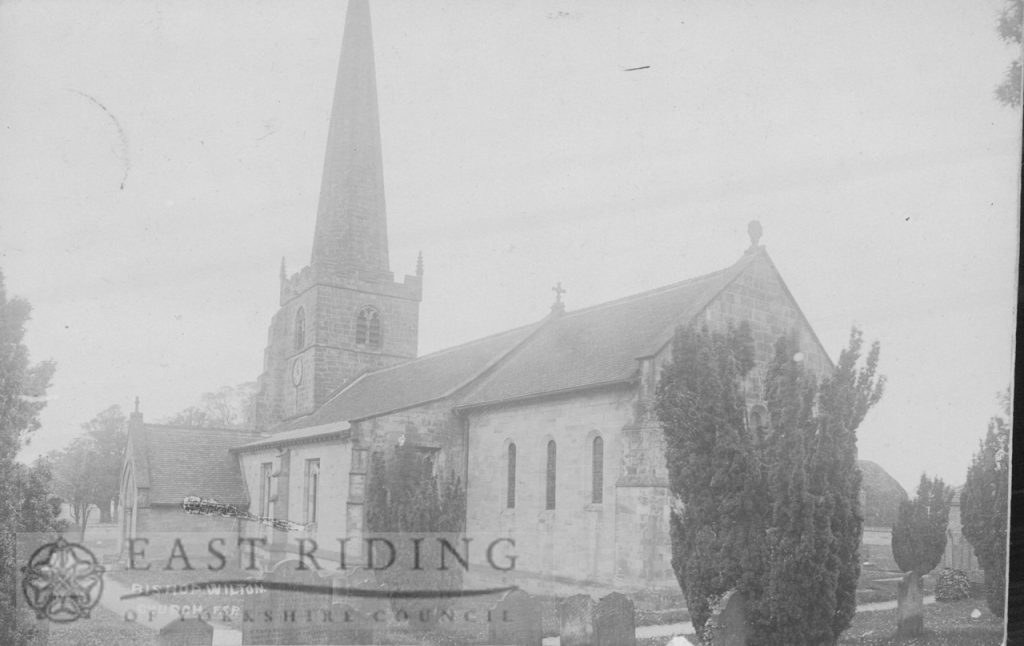St Edith’s Church, Bishop Wilton 1910