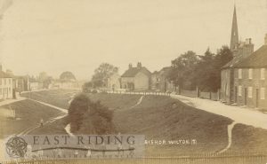 Village street, Bishop Wilton 1900s
