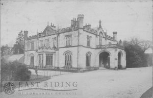 The Hall, Whitwell 1900