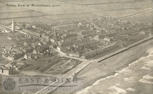 aerial view from south east, Withernsea 1920
