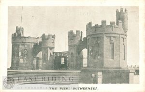 Pier entrance towers, Withernsea 1900