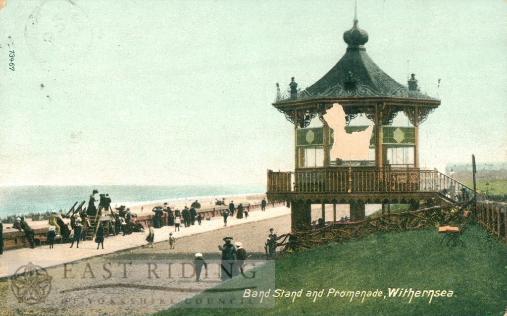 Band Stand and Promenade, Withernsea 1906