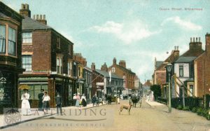 Queen Street (centre) from south east, Withernsea 1910
